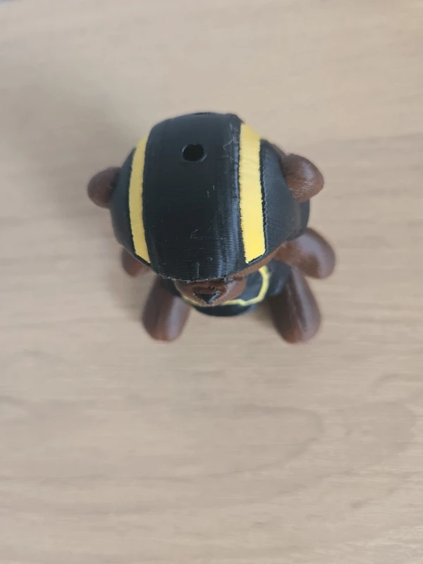 Ours Helldivers Teddy Bear en 3D – décoration de sac