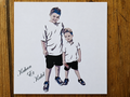 Portrait personnalisé de deux enfants - Kahan et Kalel
